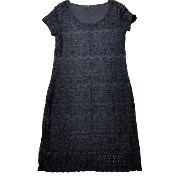 Tiana B. | Dresses | Tiana B Womens M Black Lace Short Sleeve Lined Fitted Dress | Poshmark Tiana B. | Dresses | Tiana B Womens M Black Lace Short Sleeve Lined Fitted Dress | Poshmark
